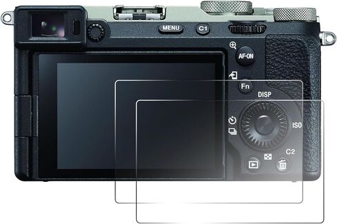 قطعتان من طبقة حماية الشاشة المتوافقة مع كاميرات SONY WX350 WX300، طبقة حماية للشاشة من الزجاج المقوى الشفاف بصلابة 9H، مضادة للخدش وبصمات الأصابع in Kuwait