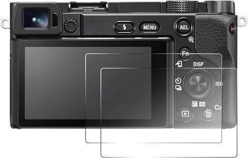 قطعتان من طبقة حماية الشاشة المتوافقة مع كاميرات SONY WX350 WX300، طبقة حماية للشاشة من الزجاج المقوى الشفاف بصلابة 9H، مضادة للخدش وبصمات الأصابع in Kuwait