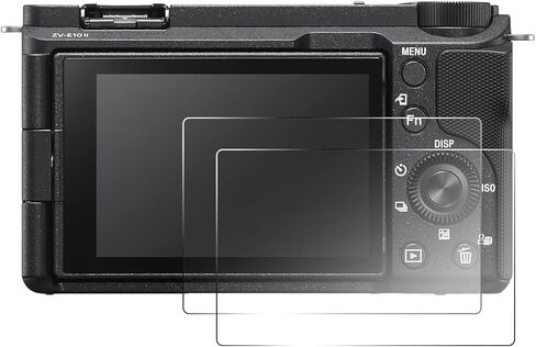 قطعتان من طبقة حماية الشاشة المتوافقة مع كاميرات SONY WX350 WX300، طبقة حماية للشاشة من الزجاج المقوى الشفاف بصلابة 9H، مضادة للخدش وبصمات الأصابع in Kuwait