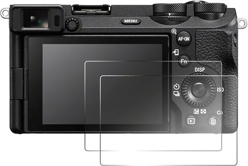 قطعتان من طبقة حماية الشاشة المتوافقة مع كاميرات SONY WX350 WX300، طبقة حماية للشاشة من الزجاج المقوى الشفاف بصلابة 9H، مضادة للخدش وبصمات الأصابع in Kuwait