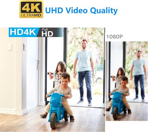 2026 Mini 4G LTE Cellular Wireless Camera,SIM Inserted,4KHD with Video Recording Live Feed,3000mAh Larger Battery Capacity,No WiFi Camera with 160° Wide-Angle View,Color Night Vision,AOV Low-Power in Kuwait