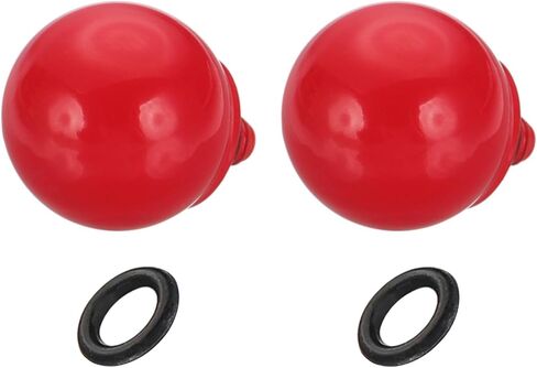 PATIKIL Camera Shutter Button, 2 Pack 10mm Ball Shape Shutter Release Buttons Pure Copper Camera Button for Fujifilm XT5 XT30 XT20 XT4 XE2 XE4, Red in Kuwait