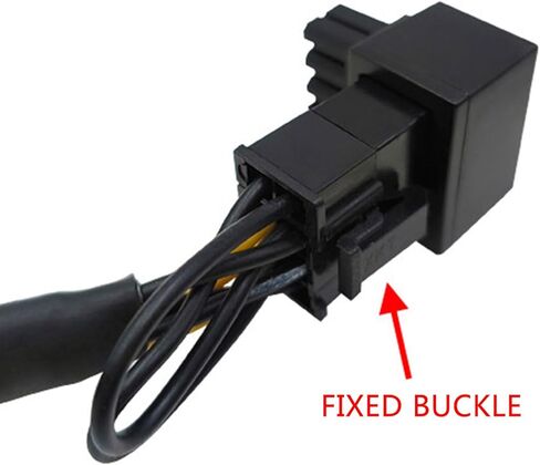 8Pin أنثى إلى 8pin ذكر 90 درجة زاوية محول الطاقة لأجهزة الكمبيوتر المكتبية بطاقات الرسومات مهائي كابلات الطاقة موصل إدارة كابلات الكمبيوتر in Kuwait