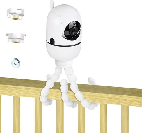 حامل ثلاثي لمراقبة الأطفال من SZAOYU لـ HelloBaby HB65/HB6550/Pro/HB6560/HB6240/ HB65/ HB6351/ HB6339/ HB66/HB40/HB66، ANMEATE SM935E، حامل كاميرا مرن للأطفال in Kuwait
