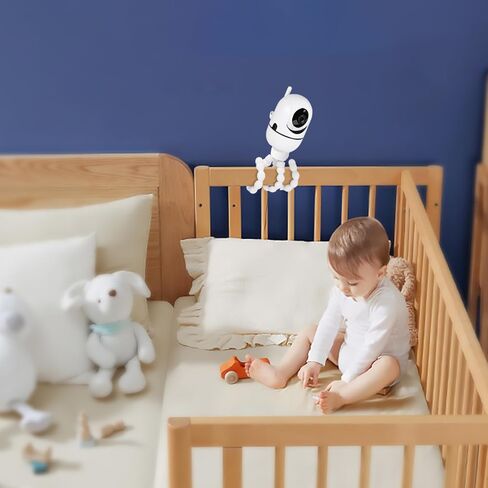 حامل ثلاثي لمراقبة الأطفال من SZAOYU لـ HelloBaby HB65/HB6550/Pro/HB6560/HB6240/ HB65/ HB6351/ HB6339/ HB66/HB40/HB66، ANMEATE SM935E، حامل كاميرا مرن للأطفال in Kuwait