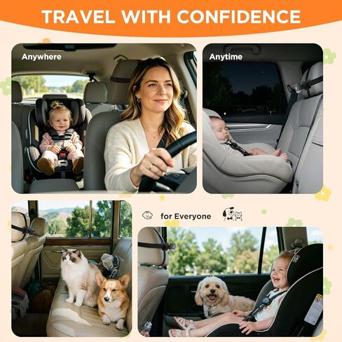 Itomoro 2026 New Upgraded Baby Car Camera, 1080P HD Car Camera for Baby with 4.3 Inch Display, Rear Facing Car Baby Monitor with Infrared Night Vision, Wide Angle View, Easy Install, Silver & Black in Kuwait