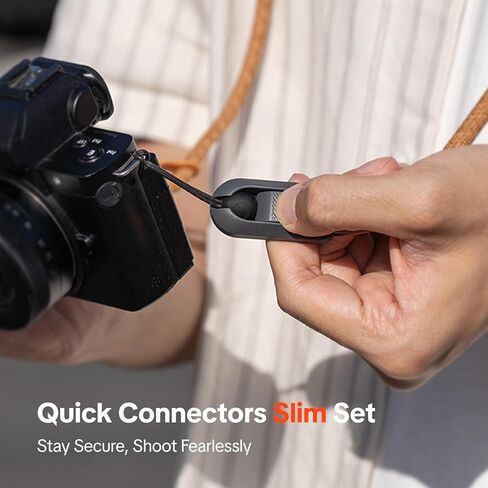 PGYTECH Universal Quick Release Buckles for Camera Neck/Wrist Straps Slim Series with Quick Beads (1.0mm), 30kg Load Capacity in Kuwait