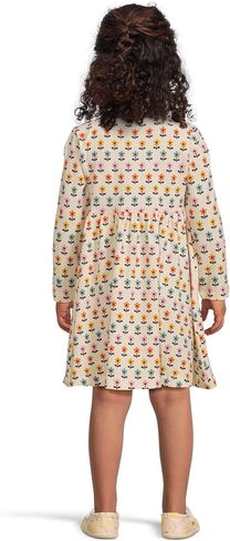 Hanna Andersson Girls Long Sleeve Playtime Dress in HannaSoft in Saudi Arabia