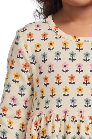 Hanna Andersson Girls Long Sleeve Playtime Dress in HannaSoft in Saudi Arabia
