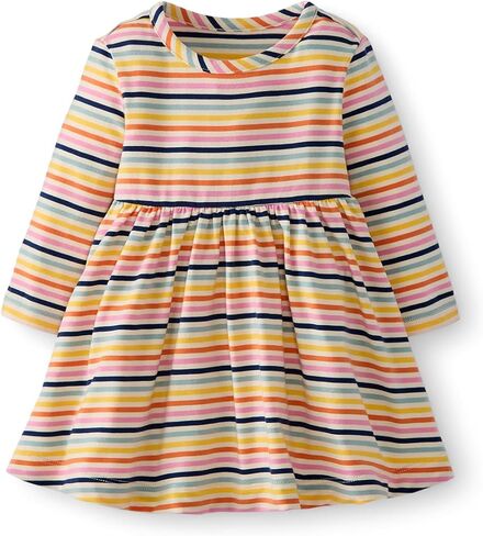 Hanna Andersson Girls Long Sleeve Playtime Dress in HannaSoft in Saudi Arabia