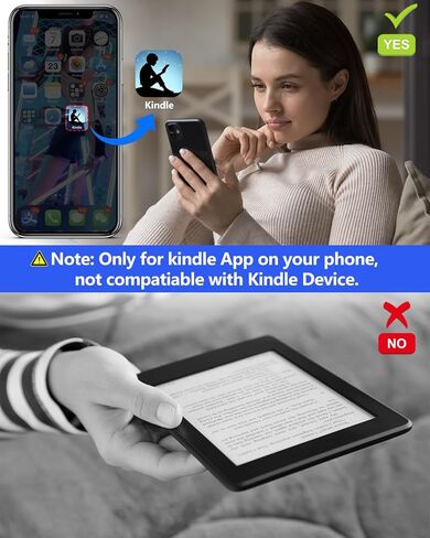 حلقة تمرير TikTok، جهاز تحكم عن بعد بتقنية البلوتوث من TIK Tok، أداة تقليب صفحة تطبيق Kindle مع حقيبة حمل، أداة التقاط صور الكاميرا لهواتف iPhone وiPad وiOS وAndroid in Kuwait