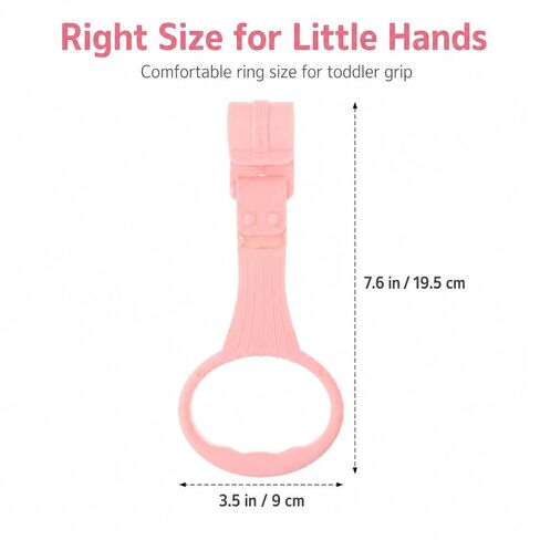 DECHOUS 4Pcs Playpen Pull Up Rings: Pink Baby Pull Up Rings for Play Pen - Walking Exercises Assistant Stand Up Handle for Toddler Practice Gifts in Kuwait