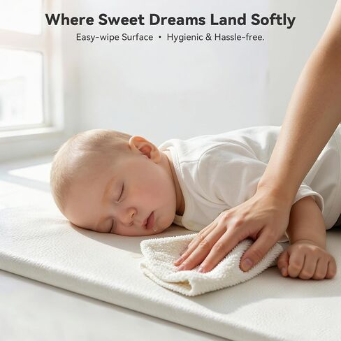 Baby Mat for Floor 59x59 Inch - Thick 1.3‘’ Waterproof Floor Mat for Crawling, Non-Toxic with Machine Washable Cover for Toddlers Infants Boys Girls in Kuwait