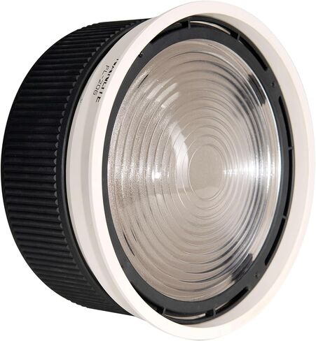 عدسة فريسنل NANLITE FL-20G (10-45 درجة) لمصابيح LED مثبتة على Bowens - متوافقة مع FS-150/200/300، وForza 200، وForza 300 II/300B II، وForza 500 II/500B وضوء Bowens Mount القياسي in Kuwait