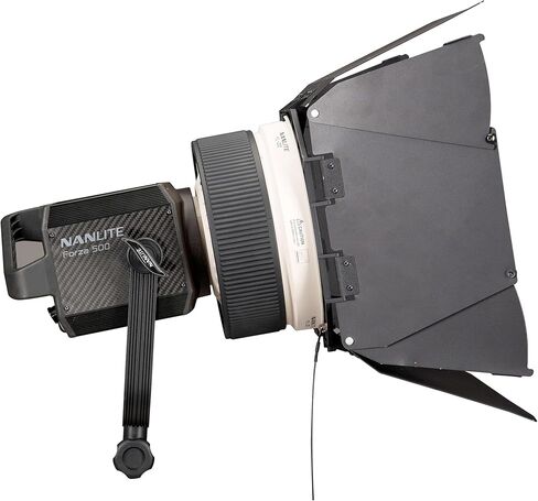 عدسة فريسنل NANLITE FL-20G (10-45 درجة) لمصابيح LED مثبتة على Bowens - متوافقة مع FS-150/200/300، وForza 200، وForza 300 II/300B II، وForza 500 II/500B وضوء Bowens Mount القياسي in Kuwait
