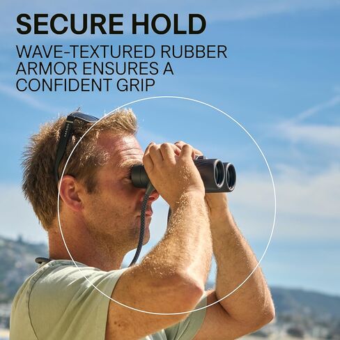 Bushnell A5 10x42 Binoculars for Adults & Kids, Waterproof, Fogproof, 10X Magnification, Dielectric & Phase Coated Prisms, Fully Multi-Coated Lenses & Rubber Armor - Cilantro Green in Saudi Arabia