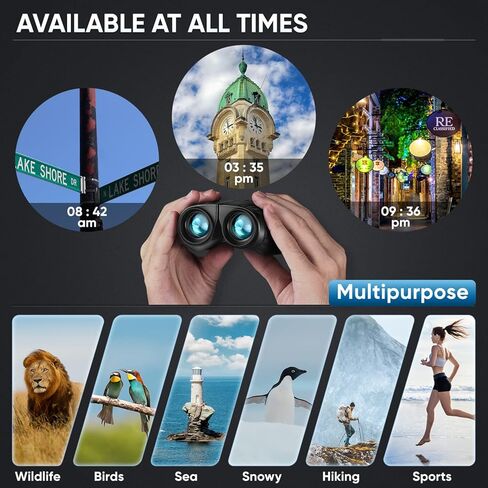 15X25 Compact HD Binoculars for Adults,Lightweight Design for Opera,Bird Watching, Traveling,Football Games,Cruise or Other Outside Activity. in Saudi Arabia