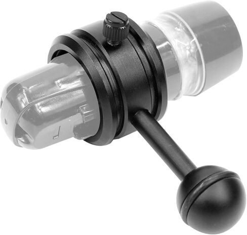 Diving Light Clamp | Aluminum Alloy Easy Installation - Diving Light Ball Head Clamp | for Men Women Teens Adults Beginners Experts Underwater Action Camera in Kuwait