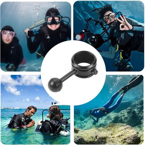 Underwater Light Clip - Aluminum Alloy Non-Slip | Articulated Clip for Underwater Light, for Adults, Teens, Experts, Beginners, Underwater Photography, Camera and Camera in Kuwait