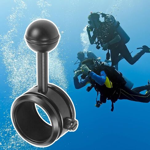 Underwater Light Clip - Aluminum Alloy Non-Slip | Articulated Clip for Underwater Light, for Adults, Teens, Experts, Beginners, Underwater Photography, Camera and Camera in Kuwait