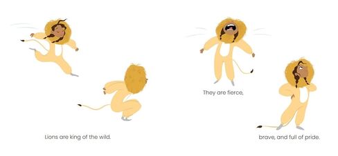 The Bravest Lion: A Heartwarming Story of Courage for Young Hearts in Kuwait