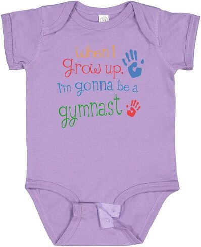 inktastic Gymnast Future Baby Bodysuit in Kuwait