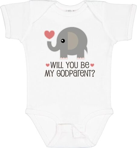 بدلة داخلية للأطفال من Inktastic Godparent Proposal Godmother in Saudi Arabia