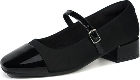 Ortho + Rest Women Mary Janes for Bunions Orthopedic Dress Shoes Low Heel Chunky Pumps in Kuwait