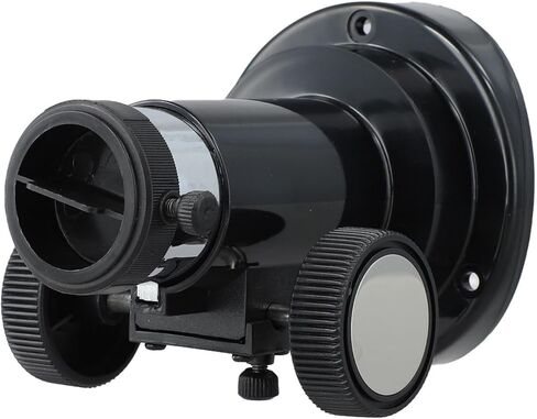 .25 Inch Telescope Focuser Replacement for Newtonian Reflector, Adjustable Focus Gear Assembly with .25" Eyepiece Holder, Plastic Astronomy Focusing Mechanism, Black(102mm) in Kuwait