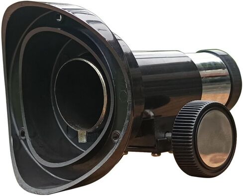 .25 Inch Telescope Focuser Replacement for Newtonian Reflector, Adjustable Focus Gear Assembly with .25" Eyepiece Holder, Plastic Astronomy Focusing Mechanism, Black(102mm) in Kuwait