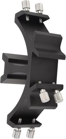 Astronomical Tri Finder Finderscope Mount, 3 Slots Metal Finder Scope Mounting Bracket, Tri Finder Bracket - 3 Finders But Just One Bracket in Kuwait