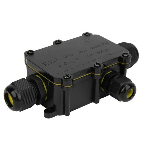 صندوق توصيل بلاستيكي IP68، اتصال إلكتروني لأضواء تحت الماء مع 450VAC 24A، UL94V2، T100، قطر الكابل 5 9 مم 9 12 مم in Kuwait