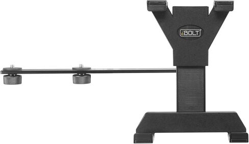 iBOLT 10 inch Tripod Camera Slider Bar with 3 Camera(_ inch) Screw attachments and Tablet Holder- Great for adding additional Microphones, LED Lights, Flash, monitors, etc- DSLR, GoPros, Video Cameras in Kuwait