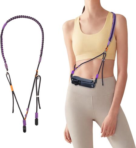 PGYTECH Crossbody Camera Strap for DJI Osmo Pocket 3/Xtra Muse, 2-in-1 Adjustable Shoulder/Wrist Lanyard for Photography in Kuwait
