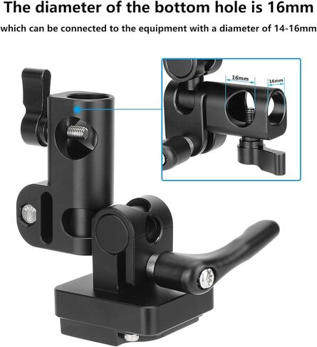 CAMVATE Quick Release V-Lock to Light Pole Stand Adapter-3844 in Kuwait