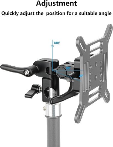 CAMVATE Quick Release V-Lock to Light Pole Stand Adapter-3844 in Kuwait