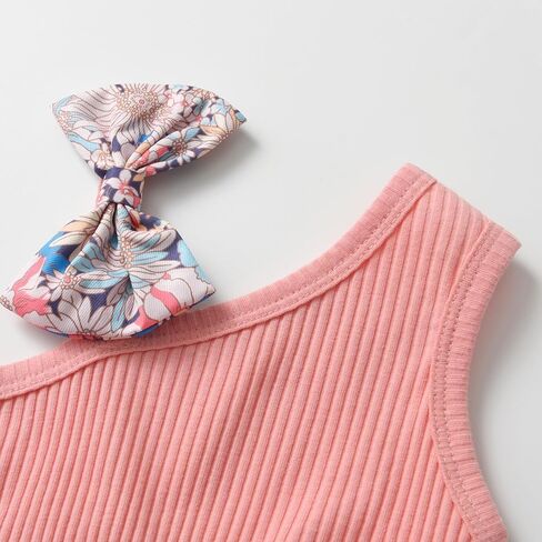 Newborn Baby Girl Romper Sleeveless Halter Frill Romper One-piece Bodysuit with Headband Summer Clothes Set in Saudi Arabia