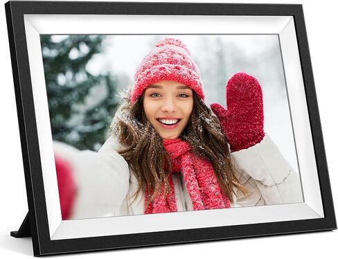 Frameo 10.1 Inch WiFi Digital Picture Frame with 1280x800 IPS Touch Screen Photo Frame Electronic, 32GB Memory, Auto-Rotate,Slideshow,Share Photos or Videos Instantly via Frameo App from Anywhere in Saudi Arabia