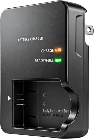 CB-2LH CB-2LHE Wall Plug Battery Charger Compatible with Canon NB-13L, Compatible with CB-2LHT G1X G1 X Mark III G5X G5X Mark II G7X G7X Mark II III G9X SX620 SX720 SX730 SX740 HS Digital Camera in Kuwait
