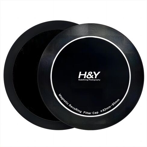 H&Y RevoRing Built-in Lens Filter Caps CNC Machined Aluminium Front and Back Cap 46-62mm in Kuwait