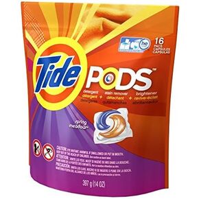 Tide Laundry Detergent Spring Meadow, 16 Count by Tide in Kuwait