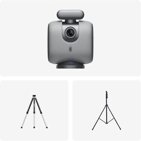 XbotGo Chameleon Professional Sports Kit - AI-Powered Action Camera with Gimbal Tracking System, Team & Player Tracking, COMS 4K Video, 360° Rotation, 120° FOV, Live Streaming(Lava Graphite) in Kuwait