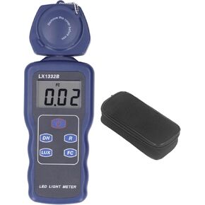 Digital Illuminance Light Meter, Accurate Measurement Illumination Photometer, Digital Brightness Tester, High Accuracy Light Detector Illuminance Meter for Indoor in Kuwait