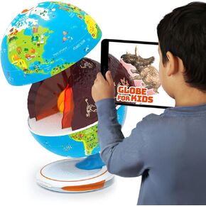 آخر كرة تعليمية من PlayShifu للأعمار 4+ - Orboot Earth Explorer | AR لعبة Globe Toy | 400+ عجائب | 1000+ حقائق | ميزات مثيرة | وضع كوكبة | سحرية القلم | لوحات zap-on | 720 درجة الدوران | ألعاب ممتعة | حل الألغاز | الجذعية ر in Kuwait