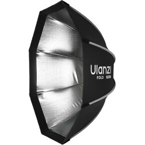 Ulanzi QS80 31.5 بوصة/80 سم سوفت بوكس ​​مثمن سريع الفك صندوق ناعم مع ناشر، شبكة قرص العسل، حقيبة تخزين، متوافق مع معظم المعايير وUlanzi VL-120C، VL-120Bi، VL-200Bi in Kuwait