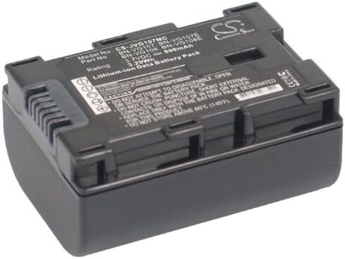 3.7V 890mAh BN-VG108USM BN-VG107E BN-VG107U BN-VG108U BN-VG107US BN-VG108 استبدال البطارية هو GZ-HM440 GZ-MS216AEU GZ-HM330SEU GZ-MS150 GZ-HM650 GZ-MG750AU جي زد-HM435 in Kuwait