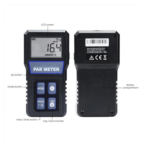 Reef Aquarium IP68 Waterproof Sensor Digital Full-Spectrum Reef Tank PAR Meter PPFD Tester(PAR-414) in Saudi Arabia