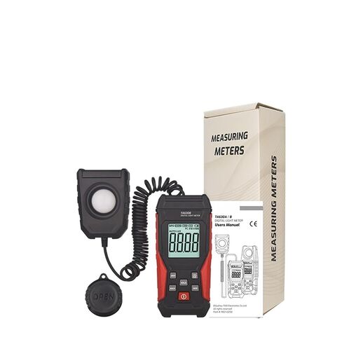 TA630 Luxometer Professional Lux Meter Handheld Light Meter High Accuracy Luxmeter 0.1-200000LUX Illuminometer Photomete(TA630A) in Kuwait
