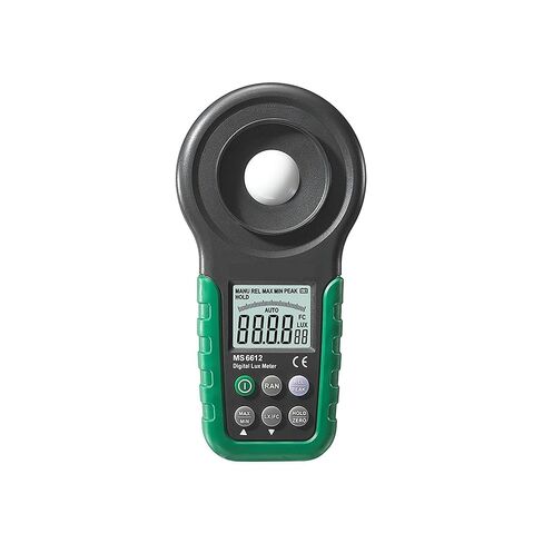 مقياس Luxmeter الرقمي 200,000 متعدد الوظائف مقياس إضاءة لوكس اختبار الأطياف المدى التلقائي الذروة دقة عالية in Kuwait
