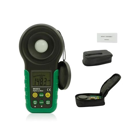 مقياس Luxmeter الرقمي 200,000 متعدد الوظائف مقياس إضاءة لوكس اختبار الأطياف المدى التلقائي الذروة دقة عالية in Kuwait